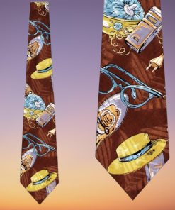 1950s neckties