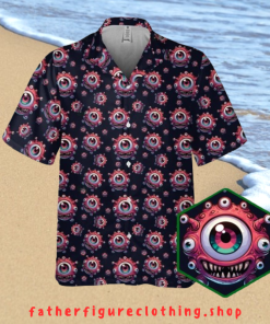 Beholder 3D Shirt Hawaiian Shirts