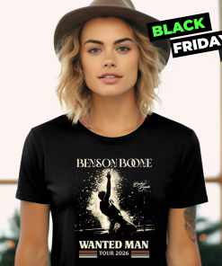 Alternative view of Benson Boone Wanted Man Tour 2026 Shirt
