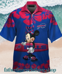 Buffalo Bills Hawaiian Shirt Minnie Mouse Gift For Disney Lovers