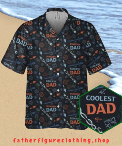 Coolest Dad hawaiian shirt