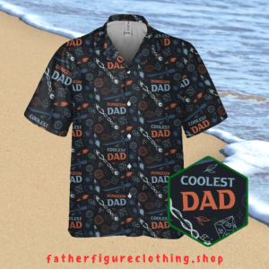 Coolest Dad hawaiian shirt