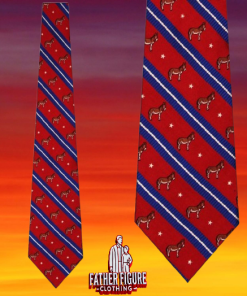 Democrat Icon Stripe Ties Neckties