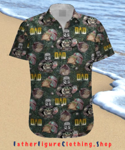 Father Mandalorian Hawaiian Shirt