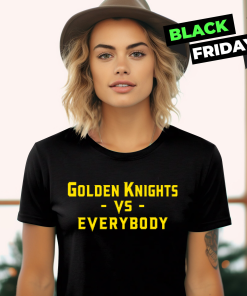 Alternative view of Golden Knights Vs Everybody T Shirt