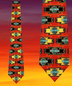 Harley Davidson Thunderbird Ties Neckties