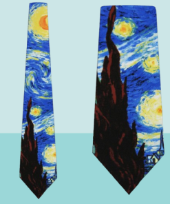 The Starry Night Ties Neckties