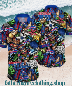 Buffalo Bills Tropical Shirt NFL For Men