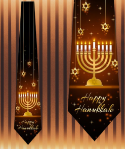 hanukkah neckties