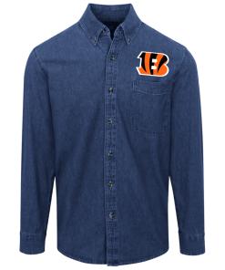 Alternative view of Cincinnati Bengals Logo Denim Shirt