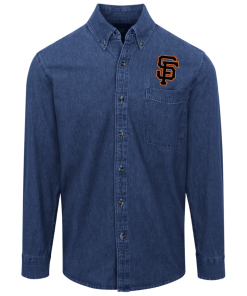 Alternative view of San Francisco Giants Logo Denim Shirt