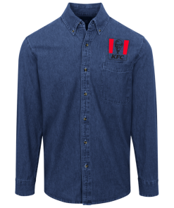 Alternative view of KFC Logo Denim Shirt for Men and Women