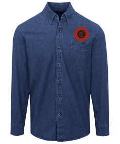 Chipotle Logo Denim Shirt for Men and Women