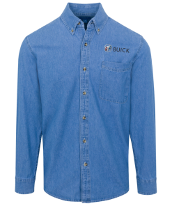Alternative view of Buick logo Denim Shirt for Men and Women