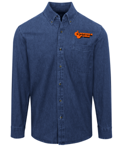 Alternative view of A Clockwork Orange logo Denim Shirt for Men and Women