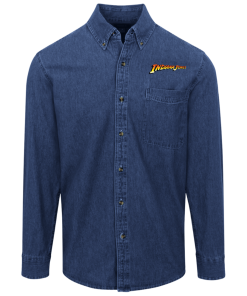 Indiana Jones logo Denim Shirt for Men and Women