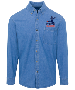 Pope Chicago Denim Shirt for Men and Women