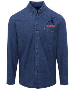 Alternative view of Pope Chicago Denim Shirt for Men and Women