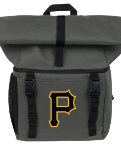 Alternative view of Pittsburgh Pirates 18-Can Roll-Top Backpack Cooler
