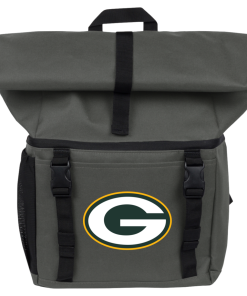 Alternative view of Green Bay Packers 18-Can Roll-Top Backpack Cooler