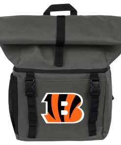 Alternative view of Cincinnati Bengals 18-Can Roll-Top Backpack Cooler
