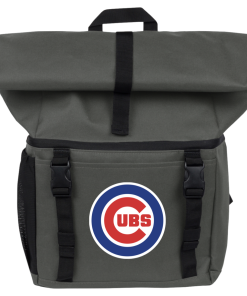 Alternative view of Chicago Cubs 18-Can Roll-Top Backpack Cooler