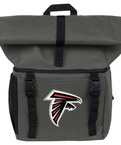 Alternative view of Atlanta Falcons 18-Can Roll-Top Backpack Cooler