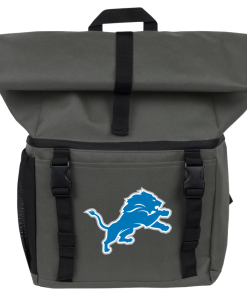 Alternative view of Detroit Lions 18-Can Roll-Top Backpack Cooler