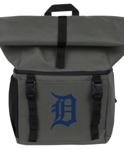 Alternative view of Detroit Tigers 18-Can Roll-Top Backpack Cooler