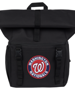 Washington Nationals 18-Can Roll-Top Backpack Cooler