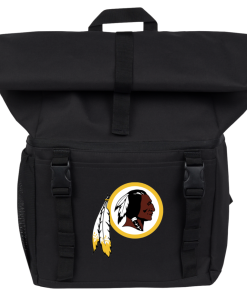 Washington Redskins 18-Can Roll-Top Backpack Cooler