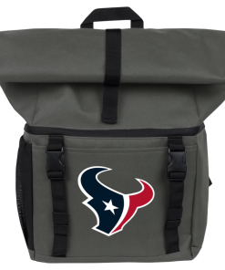 Alternative view of Houston Texans 18-Can Roll-Top Backpack Cooler