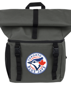 Alternative view of Toronto Blue Jays 18-Can Roll-Top Backpack Cooler
