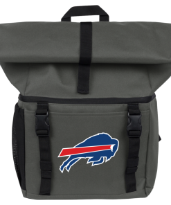 Alternative view of Buffalo Bills 18-Can Roll-Top Backpack Cooler