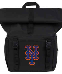New York Mets 18-Can Roll-Top Backpack Cooler