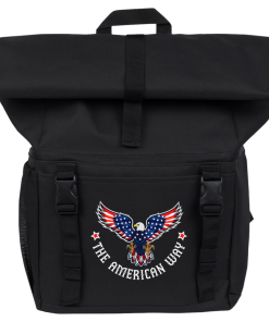 The American Way Eagle 18-Can Roll-Top Backpack Cooler