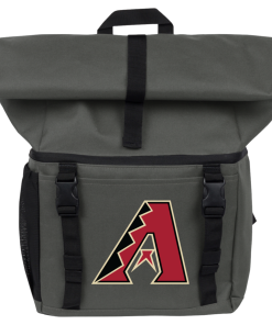Alternative view of Arizona Diamondbacks 18-Can Roll-Top Backpack Cooler