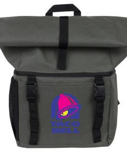 Alternative view of Taco Bell 18-Can Roll-Top Backpack Cooler