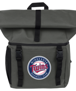 Alternative view of Minnesota Twins 18-Can Roll-Top Backpack Cooler