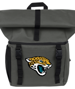 Alternative view of Jacksonville Jaguars 18-Can Roll-Top Backpack Cooler