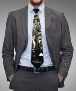 Alternative view of Three Stooges Portrait Ties Neckties