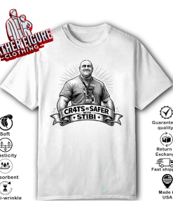Alternative view of CR4TS Is Safer With Stibi T Shirt