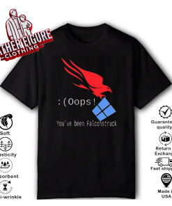 Alternative view of CrowdStrike Microsoft Windows You've Been Falconstruck Women's T-Shirt