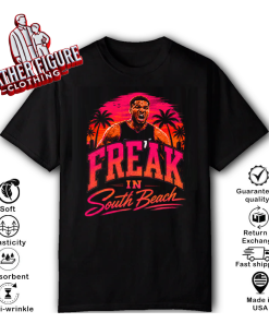 Giannis Freak In South Beach T Shirt