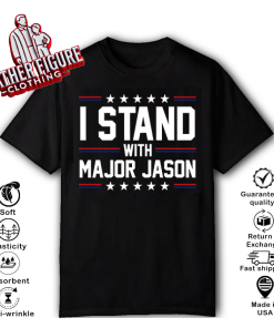 Alternative view of I Stand With Major Jason T Shirt