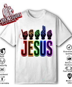 Jesus ASL Sign Language Christian T Shirt
