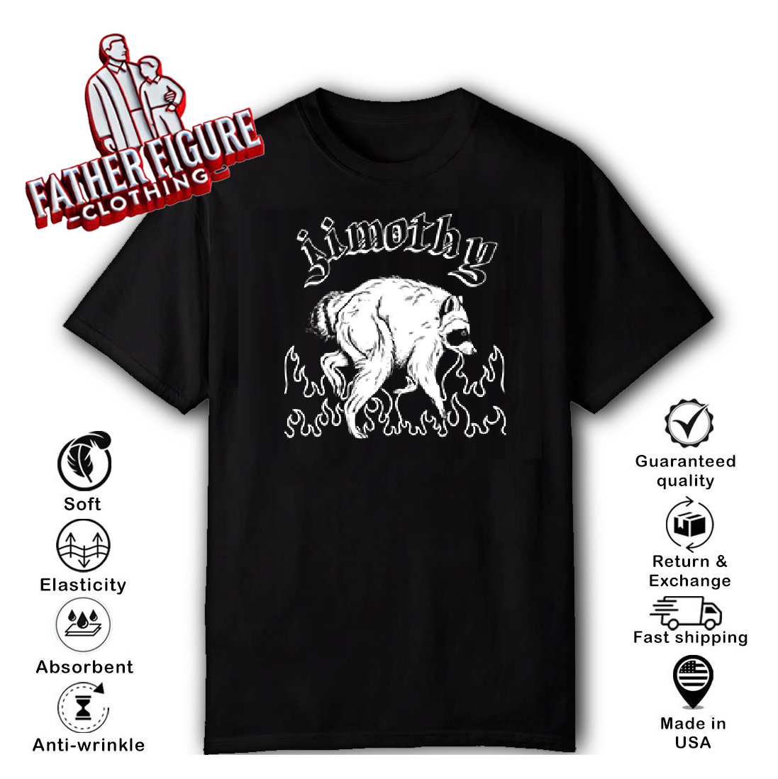 Jimothy Raccoon Meme T Shirt
