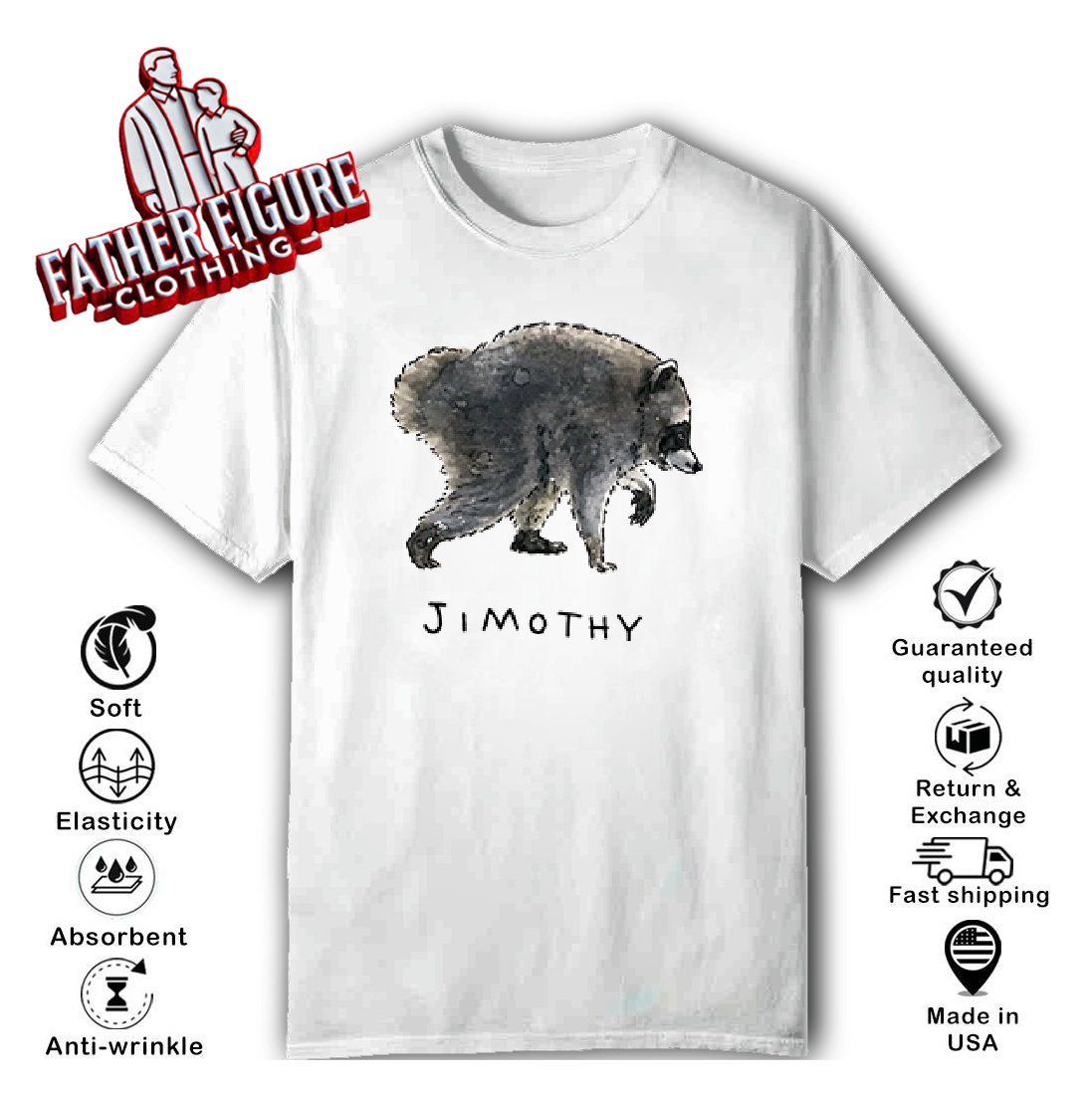 Jimothy Raccoon Viral Seattle T Shirt