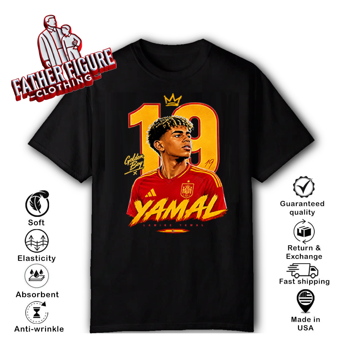 Lamine Yamal Spain Soccer World Cup 2026 T Shirt