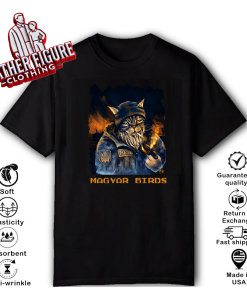 Magyar Birds Viking Cat T Shirt